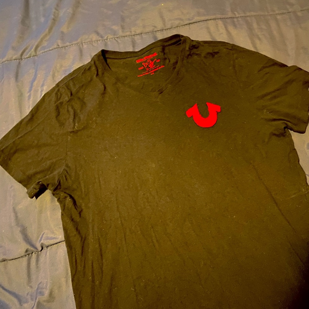 True Religion V Neck T Short Sleeve
